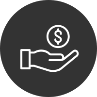 Profitability and Cost Management Icon